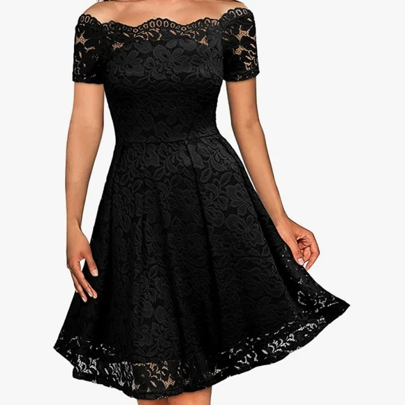 white lace mommy and me dresses Mom & Me